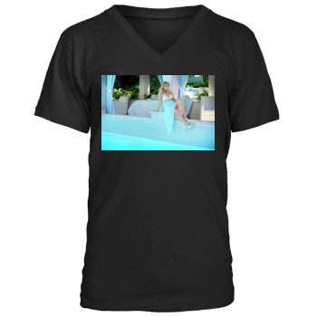 Paris Hilton Men's V-Neck T-Shirt