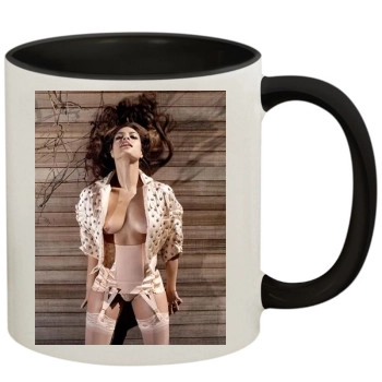 Eva Mendes 11oz Colored Inner & Handle Mug