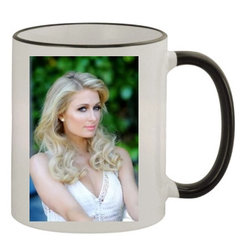 Paris Hilton 11oz Colored Rim & Handle Mug