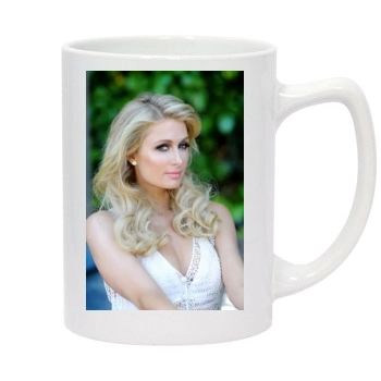 Paris Hilton 14oz White Statesman Mug