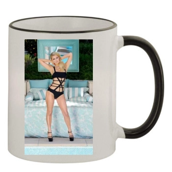 Paris Hilton 11oz Colored Rim & Handle Mug