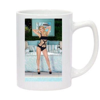 Paris Hilton 14oz White Statesman Mug