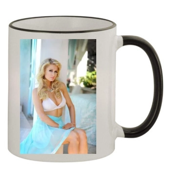 Paris Hilton 11oz Colored Rim & Handle Mug