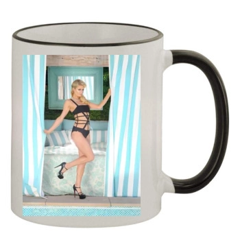 Paris Hilton 11oz Colored Rim & Handle Mug