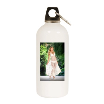 Paris Hilton White Water Bottle With Carabiner