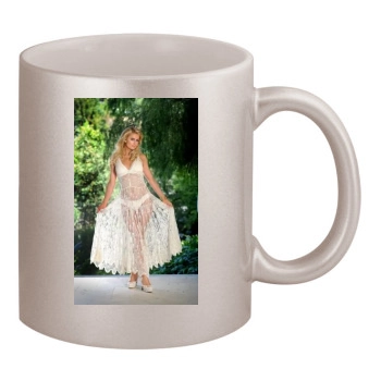 Paris Hilton 11oz Metallic Silver Mug