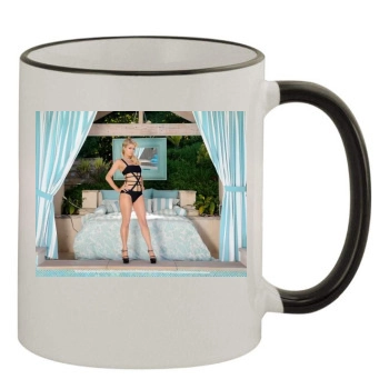 Paris Hilton 11oz Colored Rim & Handle Mug