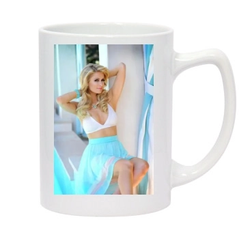 Paris Hilton 14oz White Statesman Mug