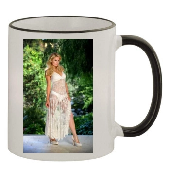 Paris Hilton 11oz Colored Rim & Handle Mug