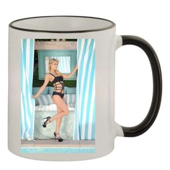 Paris Hilton 11oz Colored Rim & Handle Mug