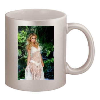 Paris Hilton 11oz Metallic Silver Mug