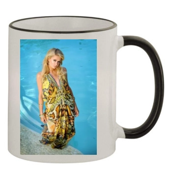 Paris Hilton 11oz Colored Rim & Handle Mug