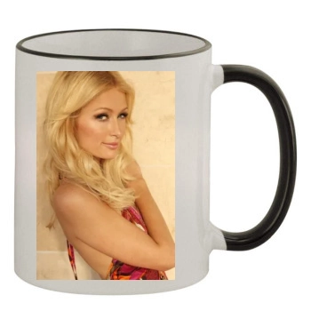 Paris Hilton 11oz Colored Rim & Handle Mug