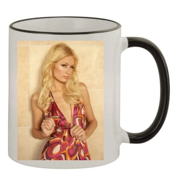 Paris Hilton 11oz Colored Rim & Handle Mug