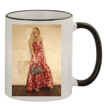 Paris Hilton 11oz Colored Rim & Handle Mug