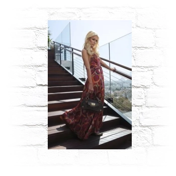 Paris Hilton Metal Wall Art