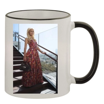 Paris Hilton 11oz Colored Rim & Handle Mug