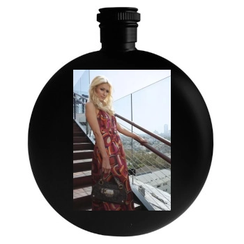 Paris Hilton Round Flask