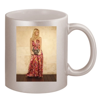 Paris Hilton 11oz Metallic Silver Mug