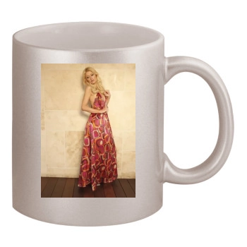 Paris Hilton 11oz Metallic Silver Mug