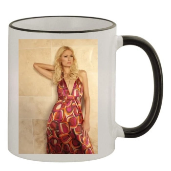 Paris Hilton 11oz Colored Rim & Handle Mug