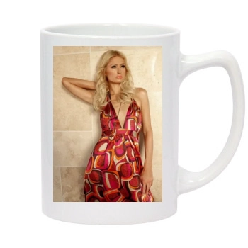 Paris Hilton 14oz White Statesman Mug