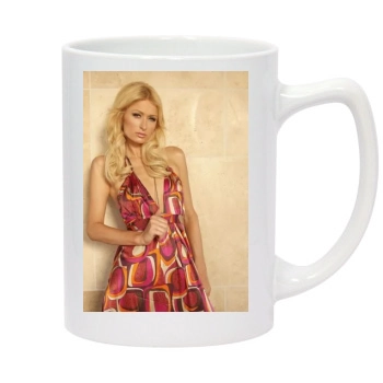 Paris Hilton 14oz White Statesman Mug