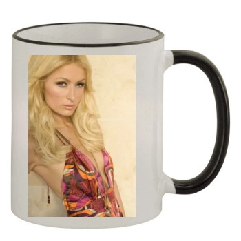 Paris Hilton 11oz Colored Rim & Handle Mug