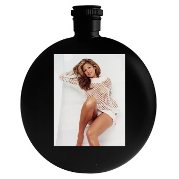 Eva Mendes Round Flask