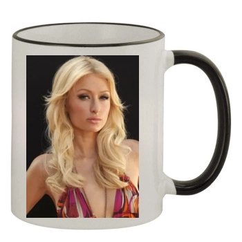 Paris Hilton 11oz Colored Rim & Handle Mug