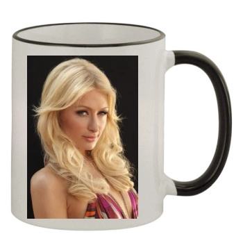 Paris Hilton 11oz Colored Rim & Handle Mug