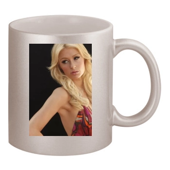 Paris Hilton 11oz Metallic Silver Mug