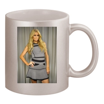 Paris Hilton 11oz Metallic Silver Mug