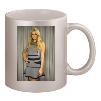 Paris Hilton 11oz Metallic Silver Mug