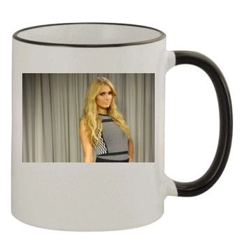 Paris Hilton 11oz Colored Rim & Handle Mug