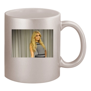 Paris Hilton 11oz Metallic Silver Mug