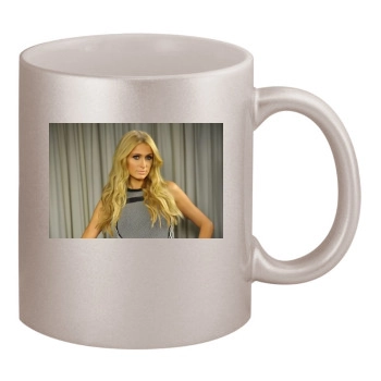 Paris Hilton 11oz Metallic Silver Mug