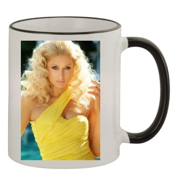 Paris Hilton 11oz Colored Rim & Handle Mug