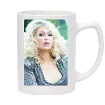 Paris Hilton 14oz White Statesman Mug