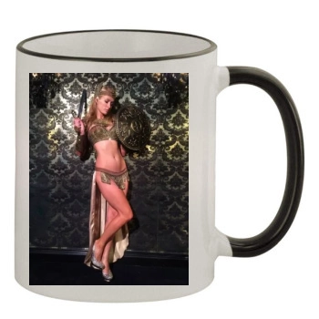 Paris Hilton 11oz Colored Rim & Handle Mug