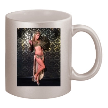 Paris Hilton 11oz Metallic Silver Mug