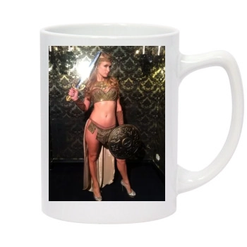 Paris Hilton 14oz White Statesman Mug