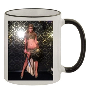 Paris Hilton 11oz Colored Rim & Handle Mug