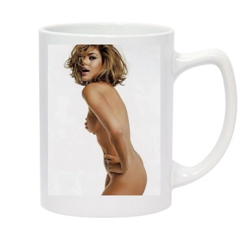 Eva Mendes 14oz White Statesman Mug