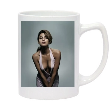 Eva Mendes 14oz White Statesman Mug