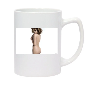 Eva Mendes 14oz White Statesman Mug