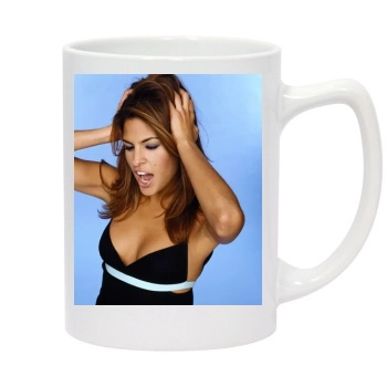 Eva Mendes 14oz White Statesman Mug