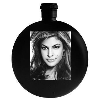 Eva Mendes Round Flask