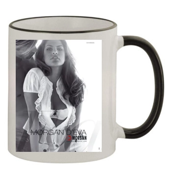 Eva Mendes 11oz Colored Rim & Handle Mug