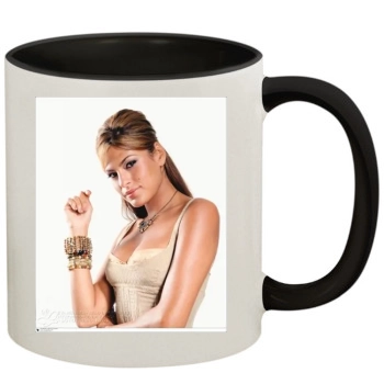 Eva Mendes 11oz Colored Inner & Handle Mug